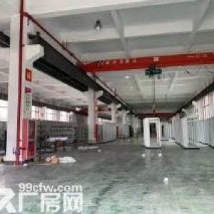 萧山瓜沥工业区20000方单层带行车厂房出租，层高12米带行