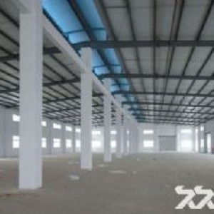 临安青山湖工业区13.5亩地6000方厂房出售，单层钢结构厂
