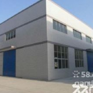 塘栖塘北工业区24亩地11000方单层钢结构带行车出售