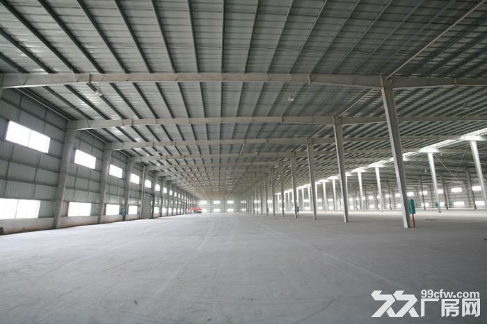 德清新安工业区10000方单层钢结构带行车厂房出租